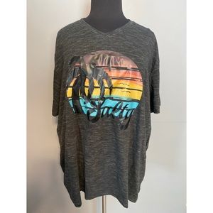 GRAPHIC T-shirt plus size Salty v-neck unisex 3X